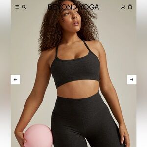 Beyond Yoga Black Sports Bra